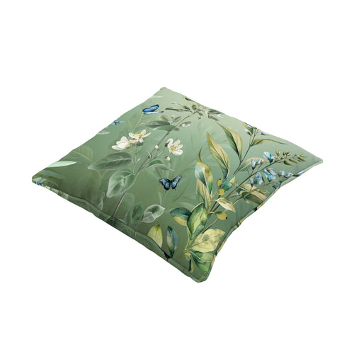 Madison sierkussen Elisa - groen - 50x50x10cm - set van 4