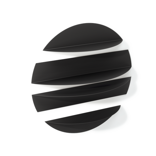 Umbra Solis zwevende wandplanken van metaal - vtwonen shop