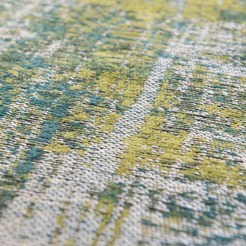 Louis De Poortere binnen & buiten machinewasbaar vloerkleed Atlantic Streaks van 70% gerecycled PET - blauw - 140x200cm