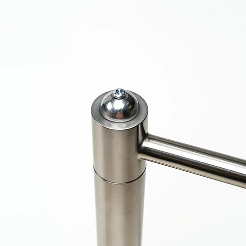 Freelight vloerlamp Piattino - 1 lichts - 25  x 120   cm - mat chroom - vtwonen shop