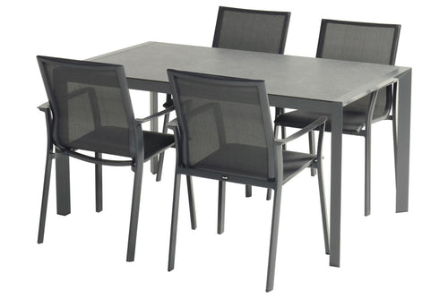 Hartman Tuintafel California - Grijs - 149x89x74cm