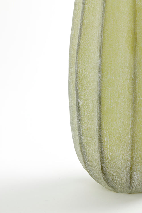 Light & Living vaas BRADLEY - Ø17.5x44.5cm - groen - vtwonen shop