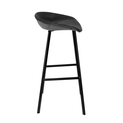 Kick barkruk Finn - 80cm - Donkergrijs - vtwonen shop