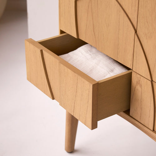 Tikamoon Dressoir in mindihout 90 cm - Naturel