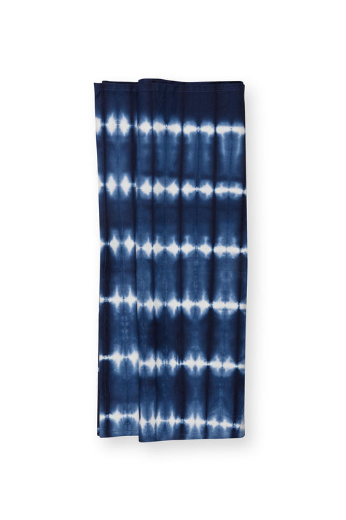 vtwonen - Tafelloper Tie Dye - Blauw, Wit - 60x180cm - vtwonen shop