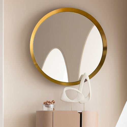 Kare Design Spiegel Arezzo Ø100cm goud