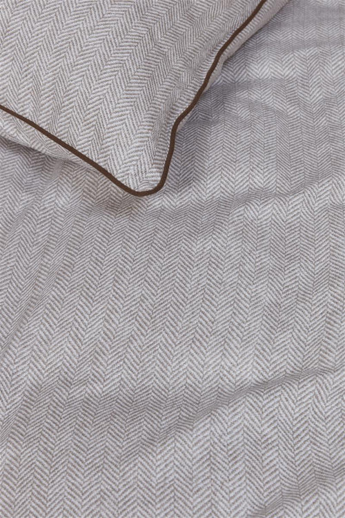 vtwonen dekbedovertrek Bolt - 240x200/220 cm - zand - vtwonen shop