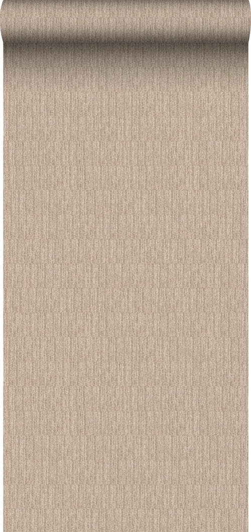 Sanders & Sanders behang effen bruin - 53 cm x 10 m - 640380 - vtwonen shop