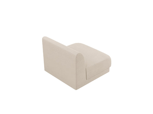 Micadoni Module Miley boucle beige - 90x75x70cm