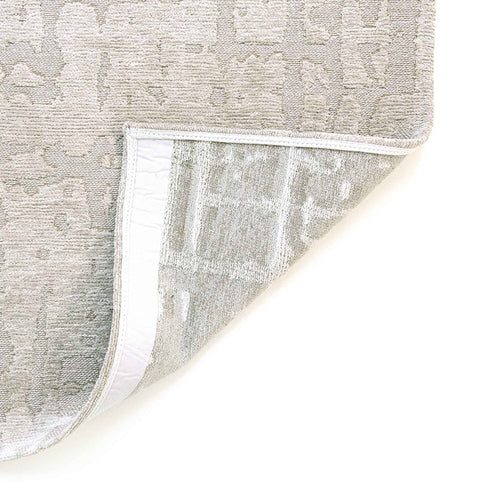 Louis De Poortere binnen & buiten machinewasbaar vloerkleed Structures Baobab van 70% gerecycled PET - beige - 235x340cm