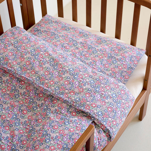 Petite Amélie Dekbedovertrekset – 140x200 cm – 100% Biologisch Katoen – Flower - vtwonen shop