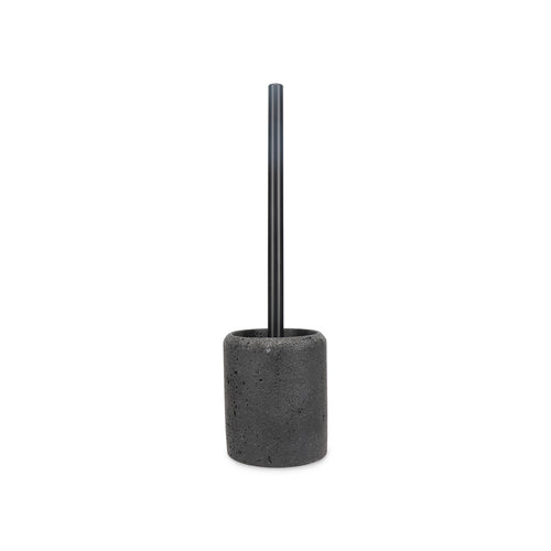 S|P Collection - Toiletborstel 9,5xH37cm met houder antracite grey Suds