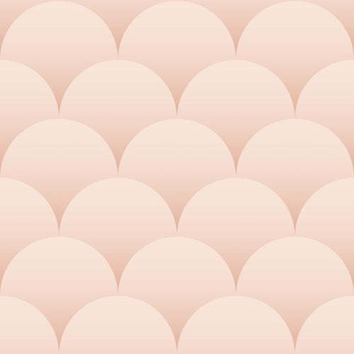ESTAhome behang art deco motief zacht roze - 50 x 900 cm - 139465