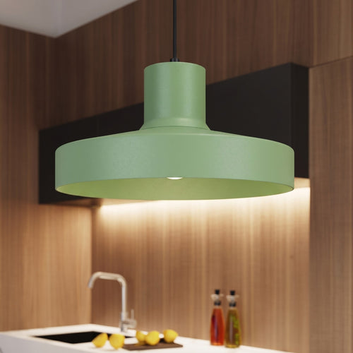 Sollux Lighting Hanglamp BILO salie - 35x35x120cm
