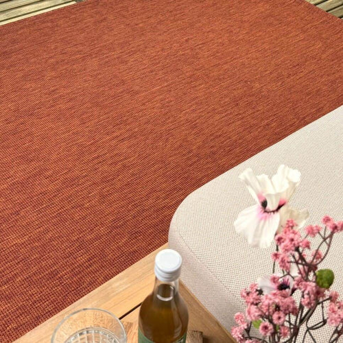 Buitenkleed Tone roest - Interieur05 - 200 x 290 cm