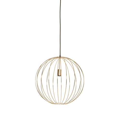 Light & Living hanglamp Suden - goud - Ø50cm - vtwonen shop