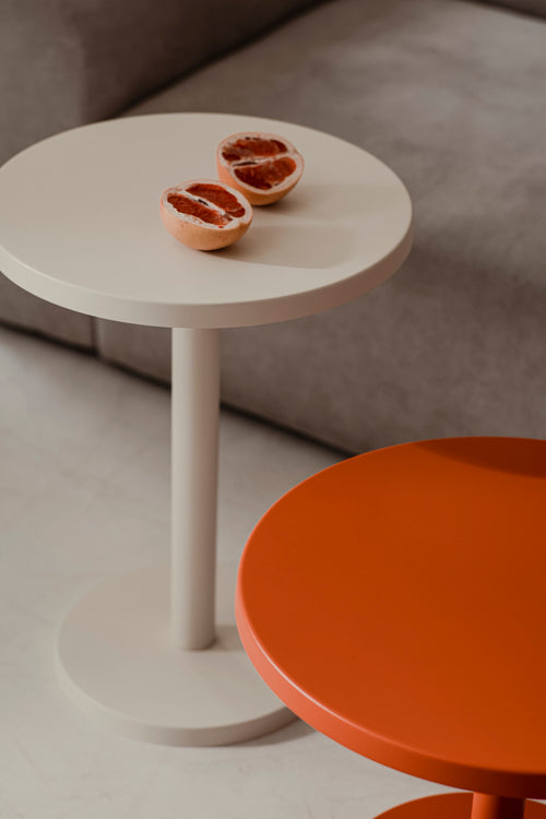noo.ma ODO Bijzettafel - tall - Piazza Beige