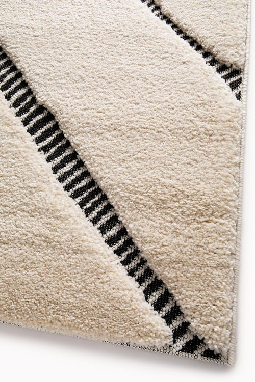 AFK Living vloerkleed Kenza - reliëfeffect - beige - 120 x 170 cm - vtwonen shop