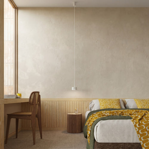 Sollux Lighting Hanglamp AURA 1 wit Gx53 - 10x10x125cm