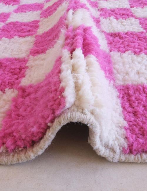 AFK Living vloerkleed Berber - handgemaakt - Wol - 176 x 208 cm