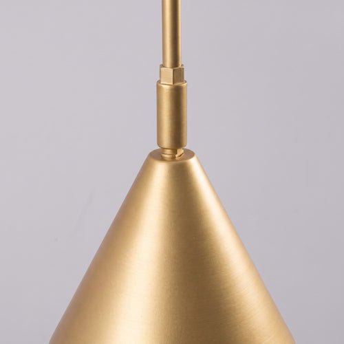 Sollux Lighting Wandlamp NOX 1 goud met schakelaar - 14x61x30cm
