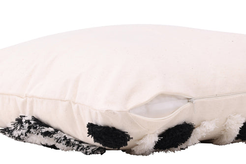 Rebellenclub Kussen Nuta - Zwart/wit - vtwonen shop