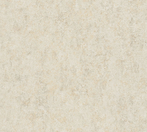 Livingwalls behang effen crème - 53 cm x 10.05 m - AS-390361