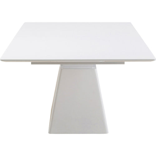 Kare Design Uitschuifbare eettafel Benvenuto rechthoek wit