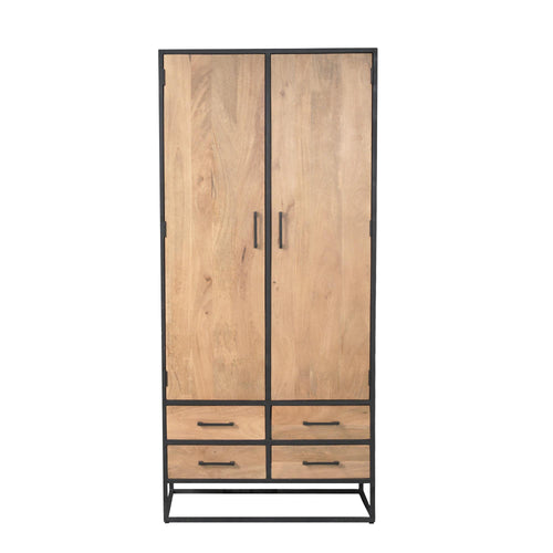 Starfurn kabinet Dakota - bruin - 45x90x200cm