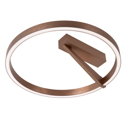 Lucide plafonnière APPLAUSE - Geïntegreerde LED - Koffie