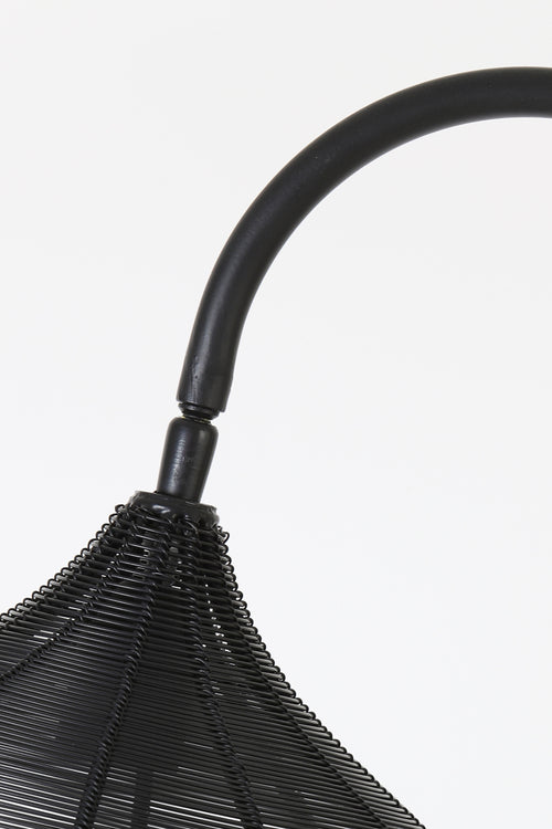 Light & Living vloerlamp ALVARO - 35x30x160cm - zwart - vtwonen shop