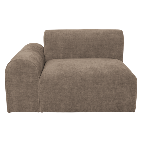 Urban Nature Culture modulaire bank seater Tao hoek links, taupe - 120 * 100 * 74 CM