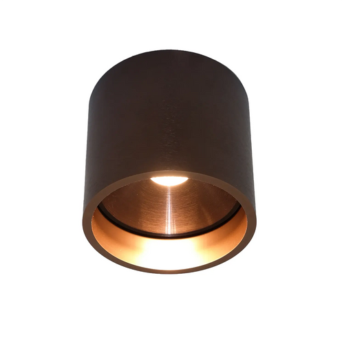 Artdelight plafondlamp Orleans - 1 lichts - 11  x 10   cm - brons
