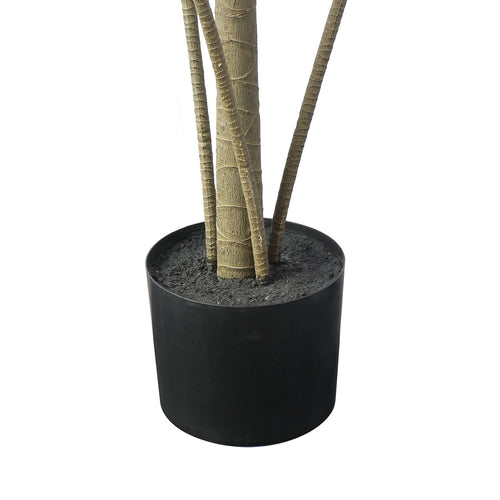 Sia Deco - Yucca boom in pot 190 cm - Groen  - Polyester - H190