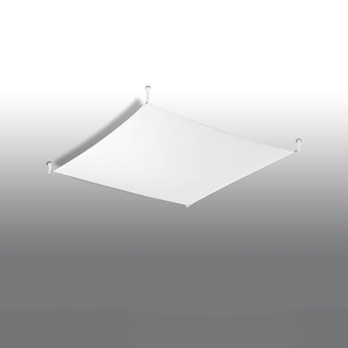 Sollux Lighting Plafondlamp LUNA 2 wit - 105x105x15cm