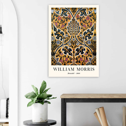 Artfulprints  William Morris - Brocatel 1888   poster A4 21x29.7 cm - vtwonen shop