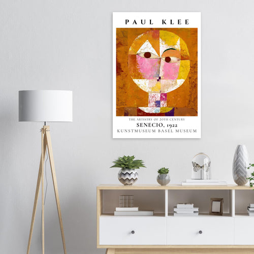 Artfulprints  Paul Klee - Senecio   poster 30x40 cm - vtwonen shop