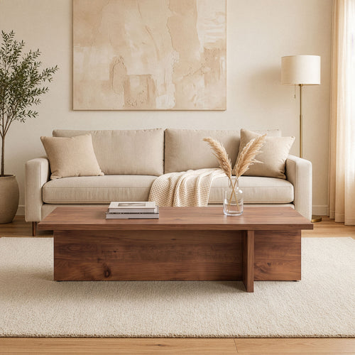 Calicosy - HARBOR Salontafel - Naturel - 45x120x30 cm