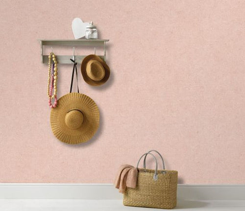 Erismann behang effen licht roze - 53 cm x 10.05 m - 662431 - vtwonen shop