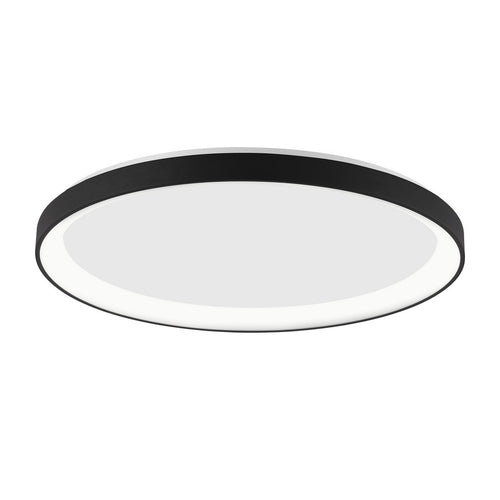 Merano Aurora 38cm Geïntegreerde LED Semi Flush Light Sandy White Aluminium LED 38W 2280Lm 3000K