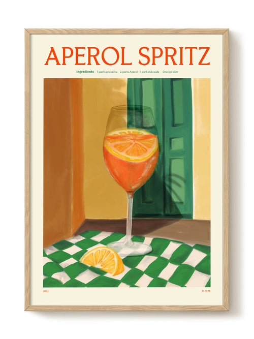 Elin PK - Aperol Spritz - PSTR studio Kunst Poster - vtwonen shop