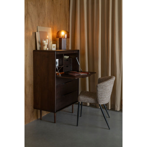 Dutchbone Elroy Ladekast Laag 120 cm Walnootkleur Bruin