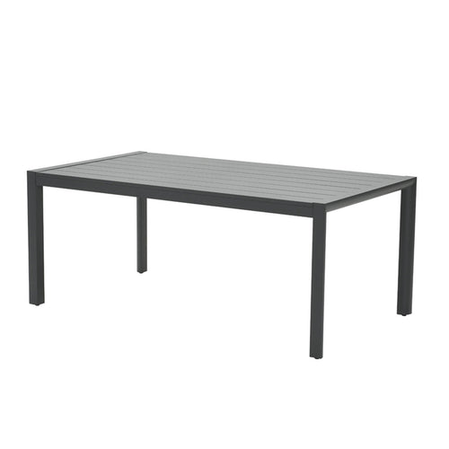 Garden Impressions tuintafel Adana donker grijs 180x100