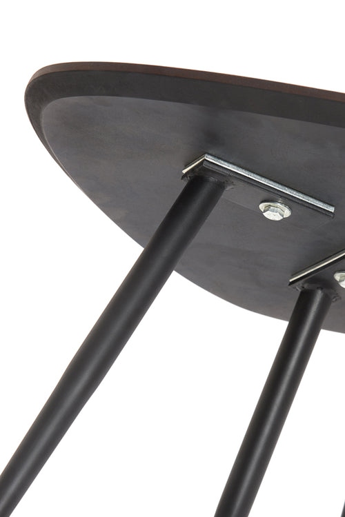 Light & Living salontafel VIEJO - 62x42x38cm - bruin - Set van 3