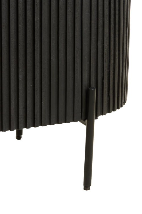 Light & Living kast DUMOSI - 140x40x78cm - zwart