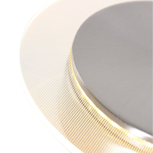 Steinhauer plafondlamp Lido - 1 lichts - 17x 6 cm - mat chroom