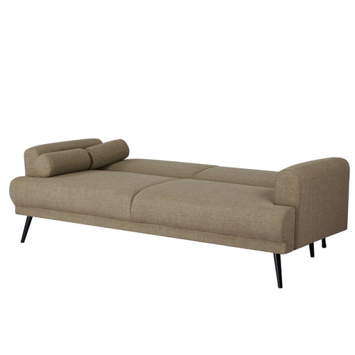 Giga Meubel Slaapbank Jason - Taupe Stof - 209x91x85cm