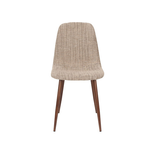 Housecraft Living Demi Eetkamerstoelen Gemêleerd Bruin - Set van 4