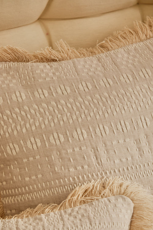 Calma House Kussenhoes Dakota - Beige - 30x60