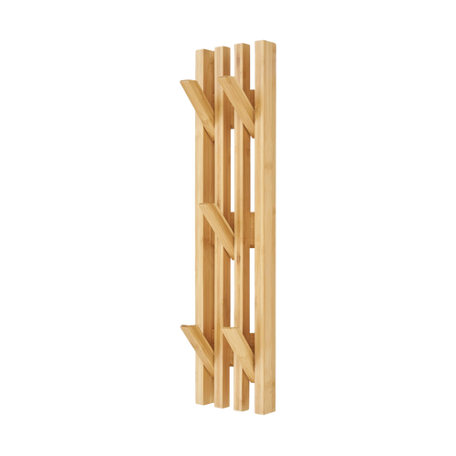 Artichok Rijk Bamboe Houten Wandkapstok 5 Haken - Naturel - vtwonen shop